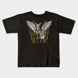 Egyptian Cat Goddess Kids T-Shirt